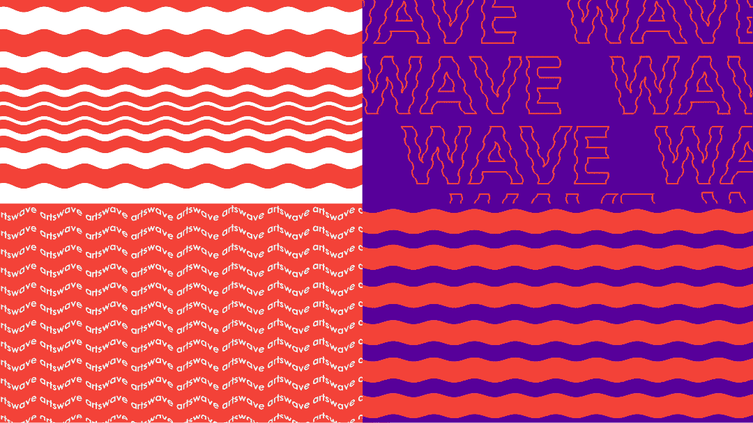 ArtsWave animation, non profit branding, arts branding, brand identity