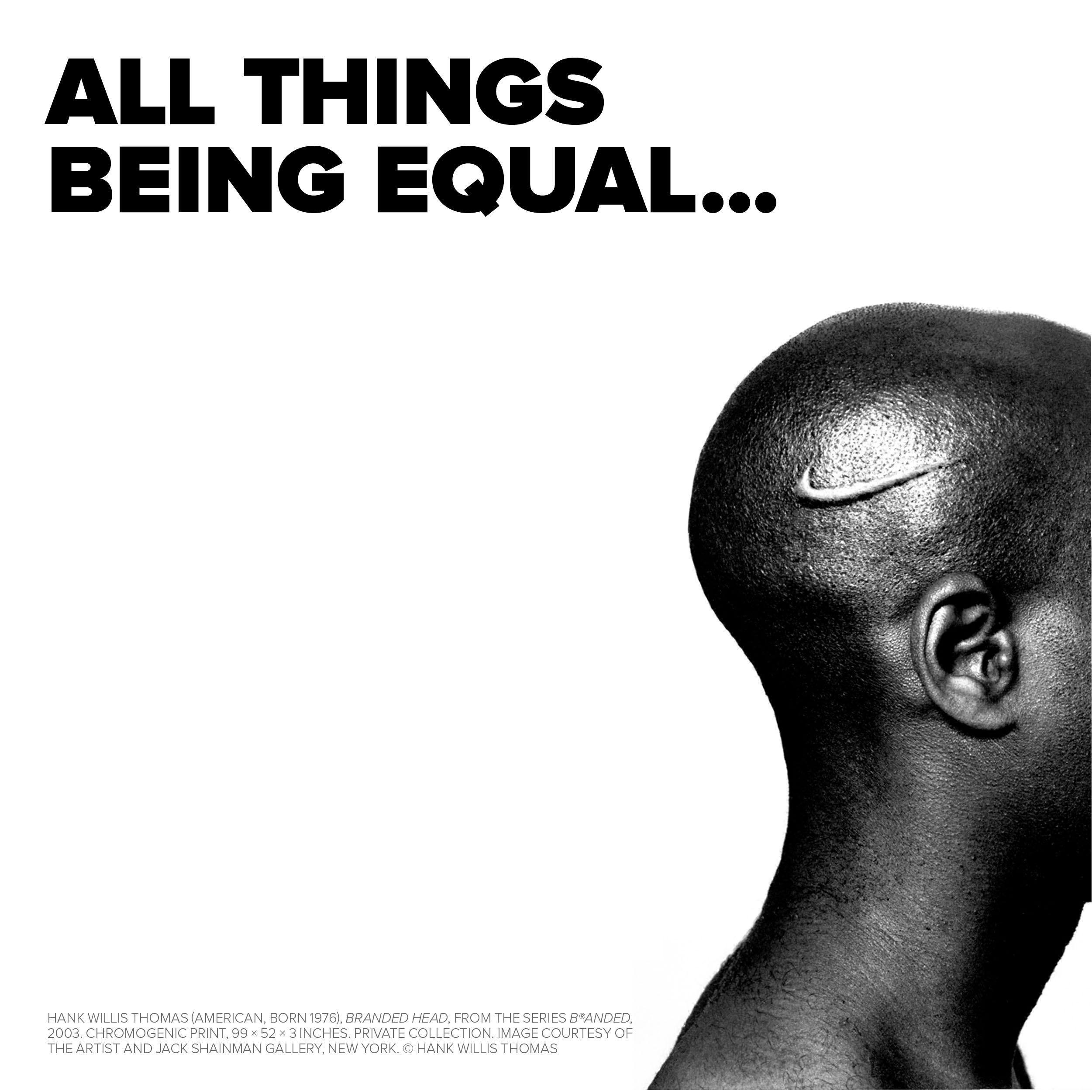 Hank Willis Thomas’s<br><em>All Things Being Equal…</em>Opens at Cincinnati Art Museum