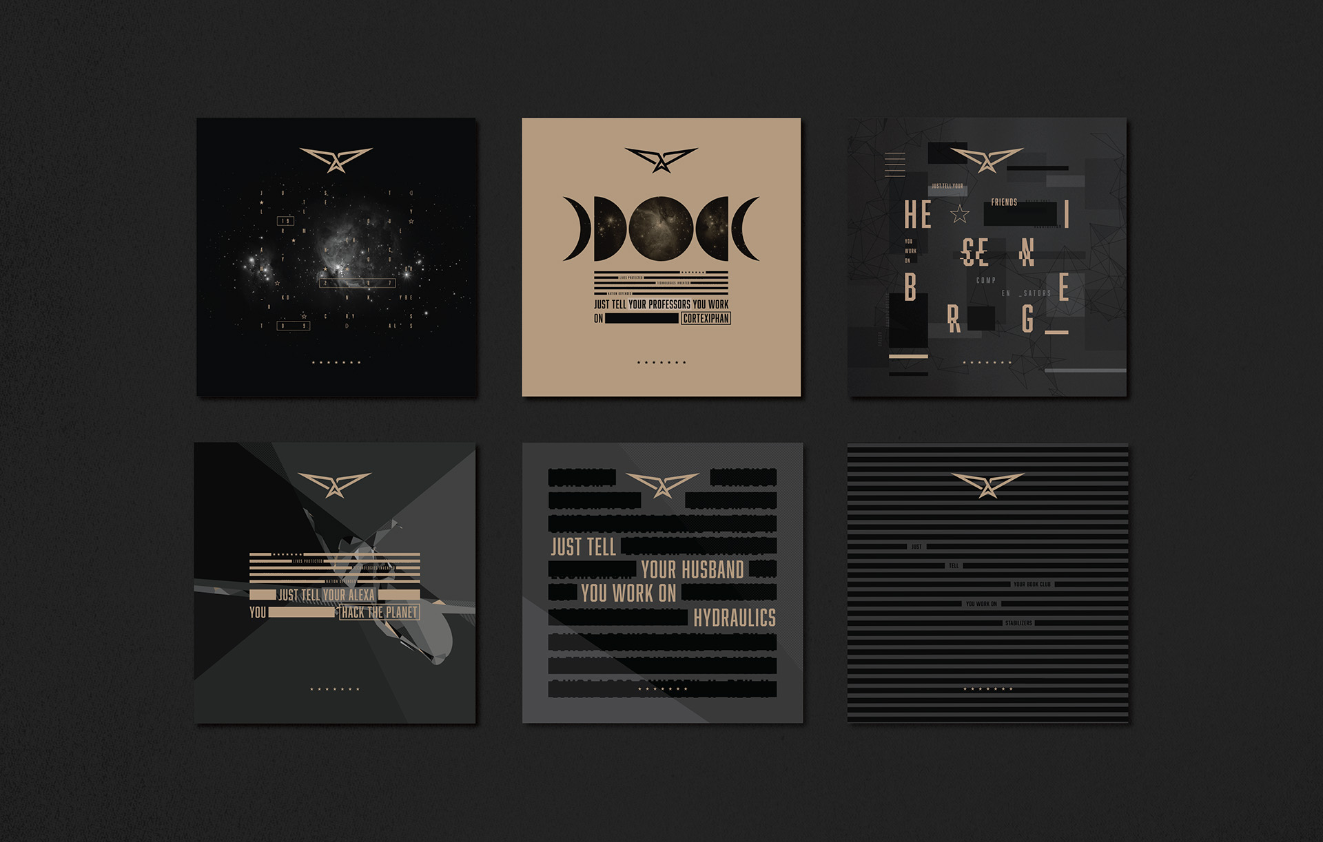 Air Force Research Lab Print campaign